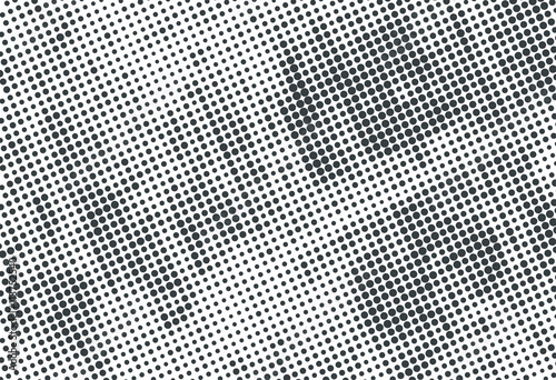 Grunge texture background, overlay effect with halftone offset