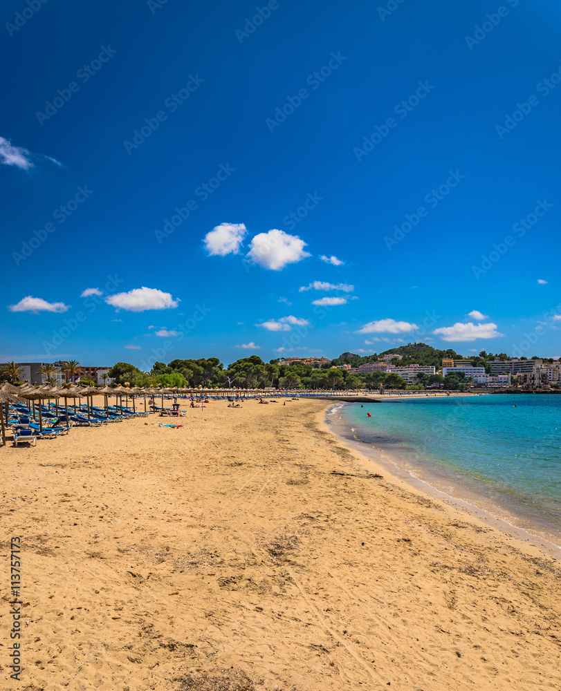 Spanien Mallorca Strand Platja de Santa Ponca