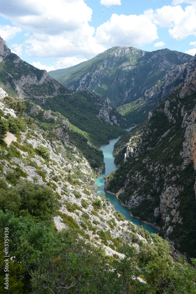 Les Gorges du Verdon dans les Alpes de Haute-Provence