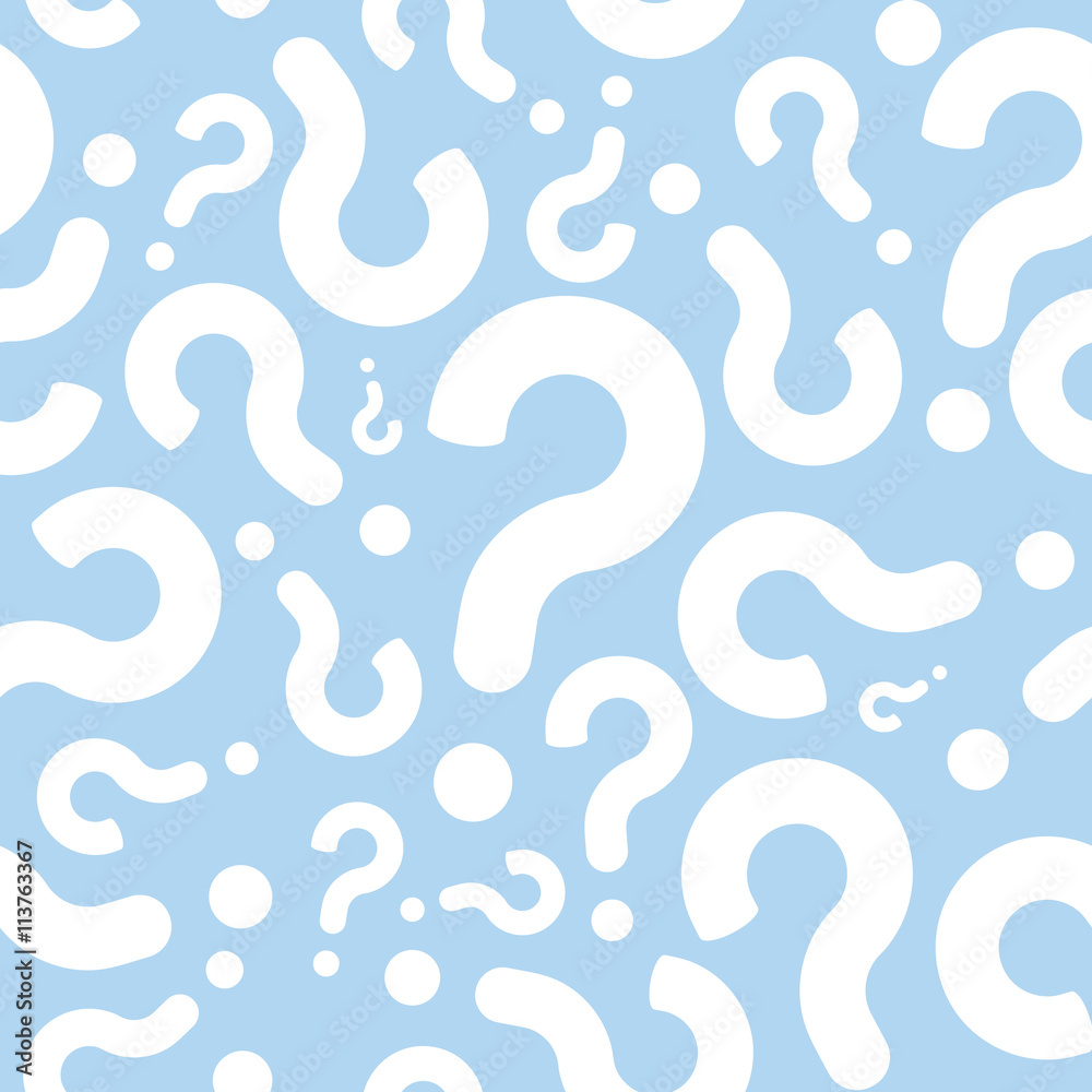 Seamless Question Mark Faq Pattern Seamless Question Mark Faq Pattern