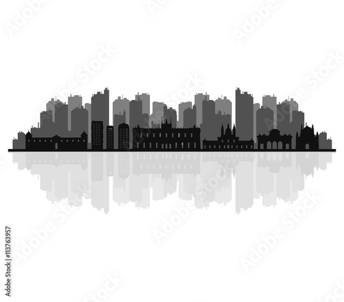 madrid skyline