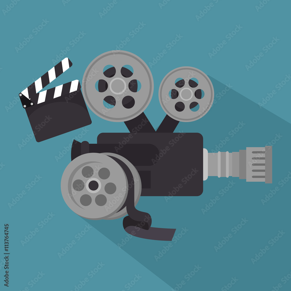 cinema entertainment design, vector illustration eps10 graphic 