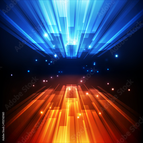 abstract vector speed technology concept background illustration