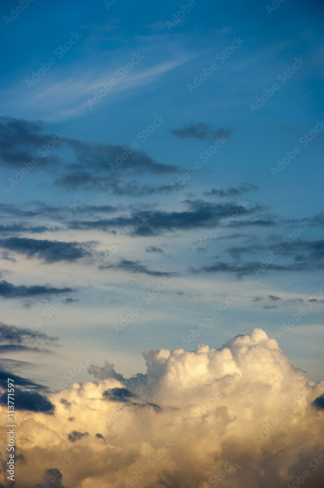 Mountain of clouds Mountain of clouds