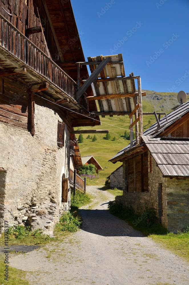 Habitations des Fonts (Cervières / Hautes-Alpes)