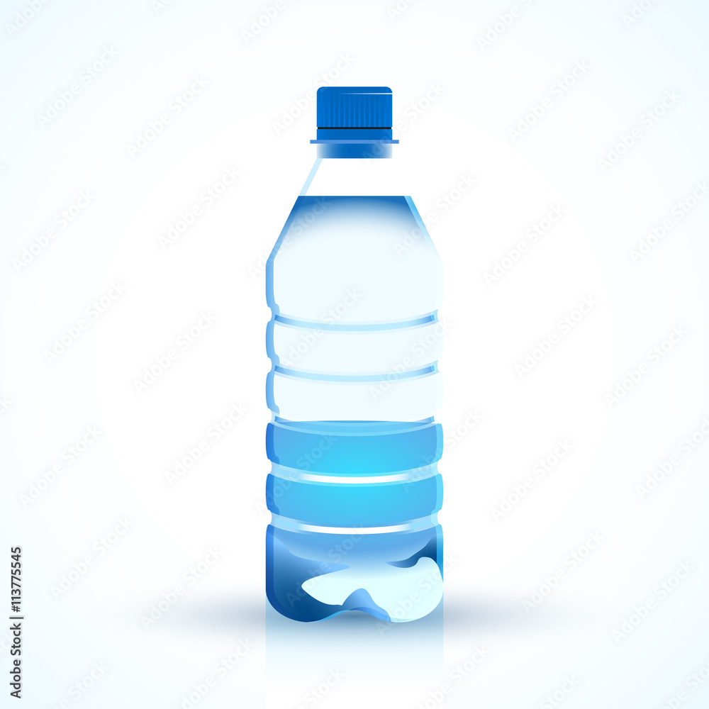 Bottle of water illustration Bottle of water illustration