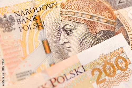 Wallpaper Mural Polskie pieniądze. Torontodigital.ca