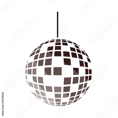 Party disco sphere icon