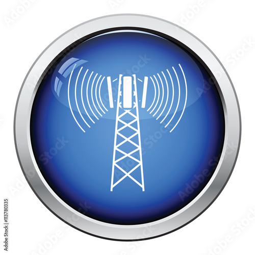 Cellular broadcasting antenna icon