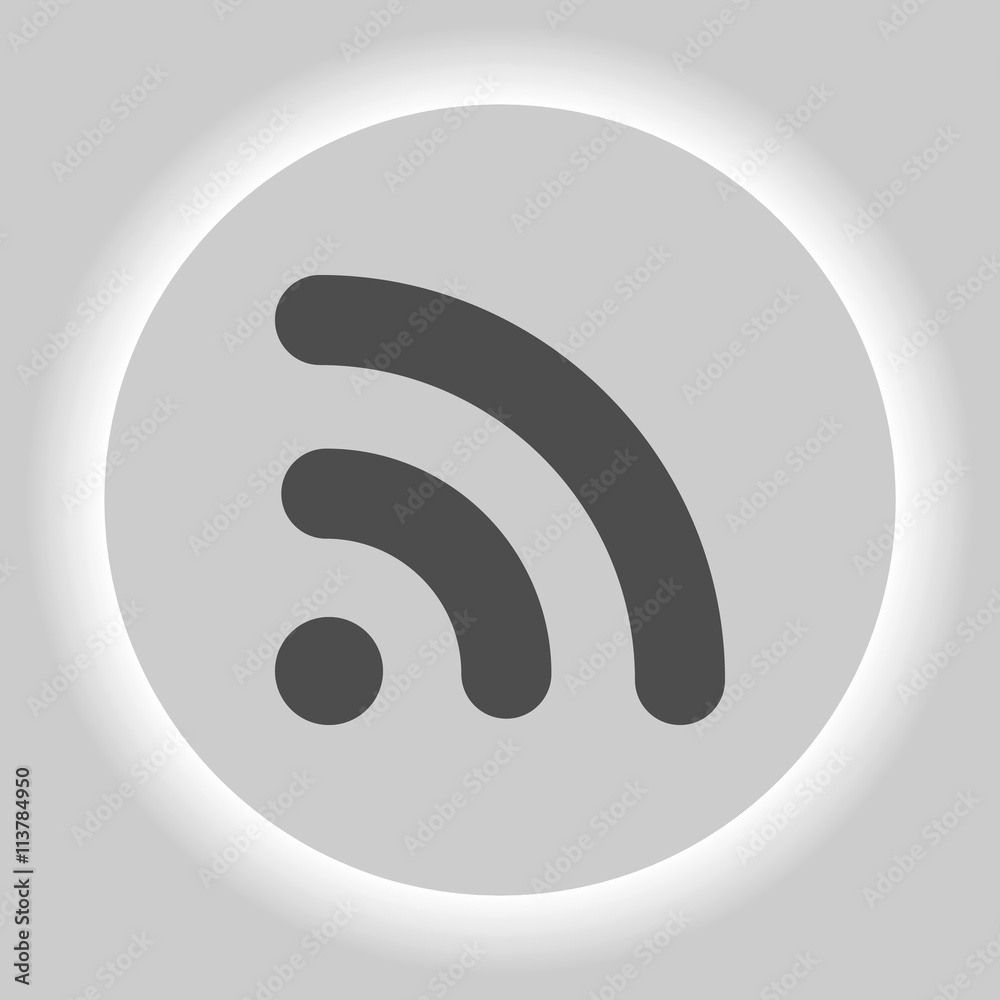 Wi-Fi symbol icon. Vector illustration Wi-Fi symbol icon. Vector illustration