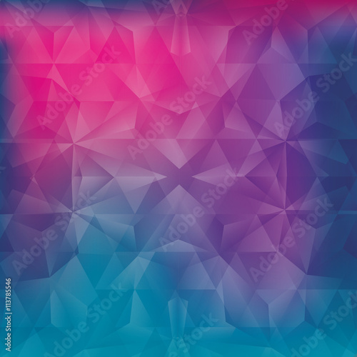 Background design. Polygon icon. Abstract and Colorfull illustra
