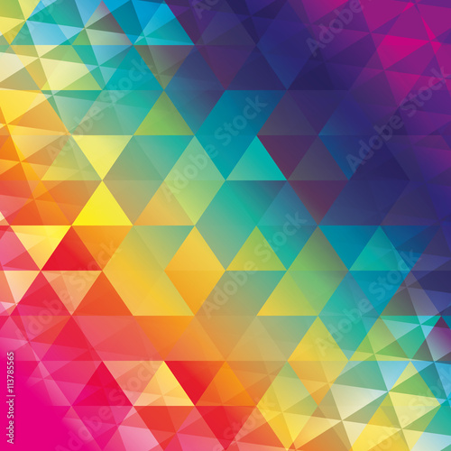 Background design. Polygon icon. Abstract and Colorfull illustra