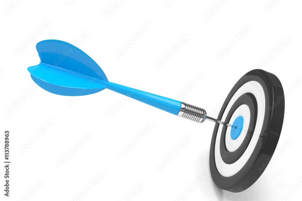 arrow darts in target. 3d rendering. arrow darts in target. 3d rendering.