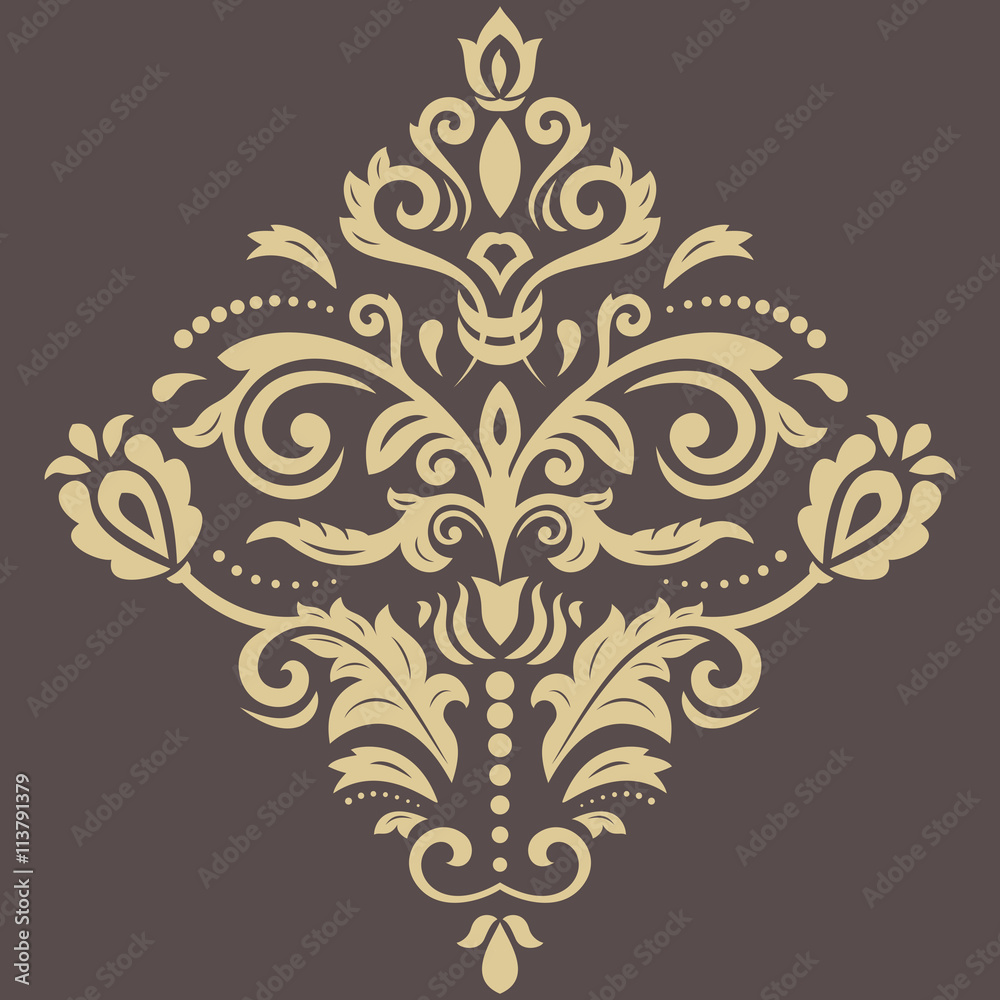 Oriental Abstract Vector Pattern