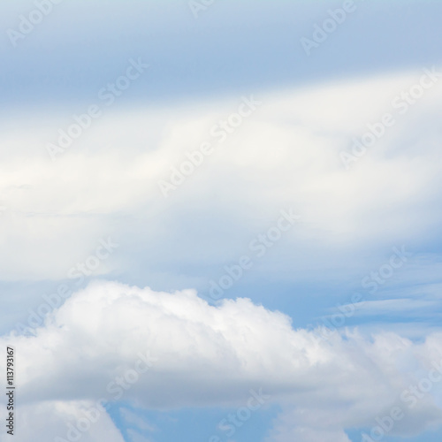 Fototapeta Naklejka Na Ścianę i Meble -  Nature background view with cloud blue sky background