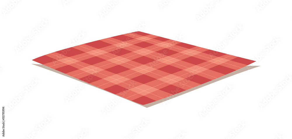 Tablecloth vector illustration. Tablecloth vector illustration.