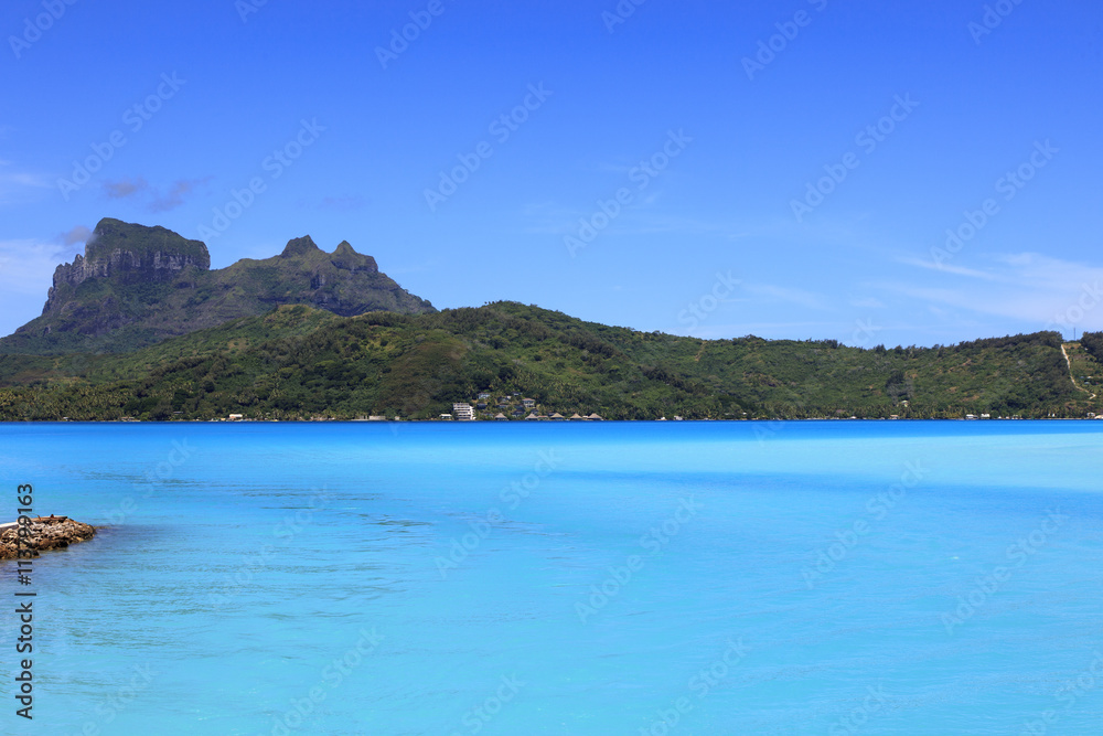 Obraz premium Bora Bora lagoon