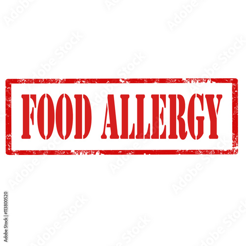 Food Allergy-stamp