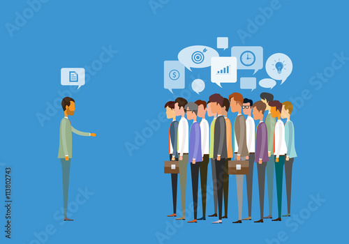 group people business meeting and business deal concept