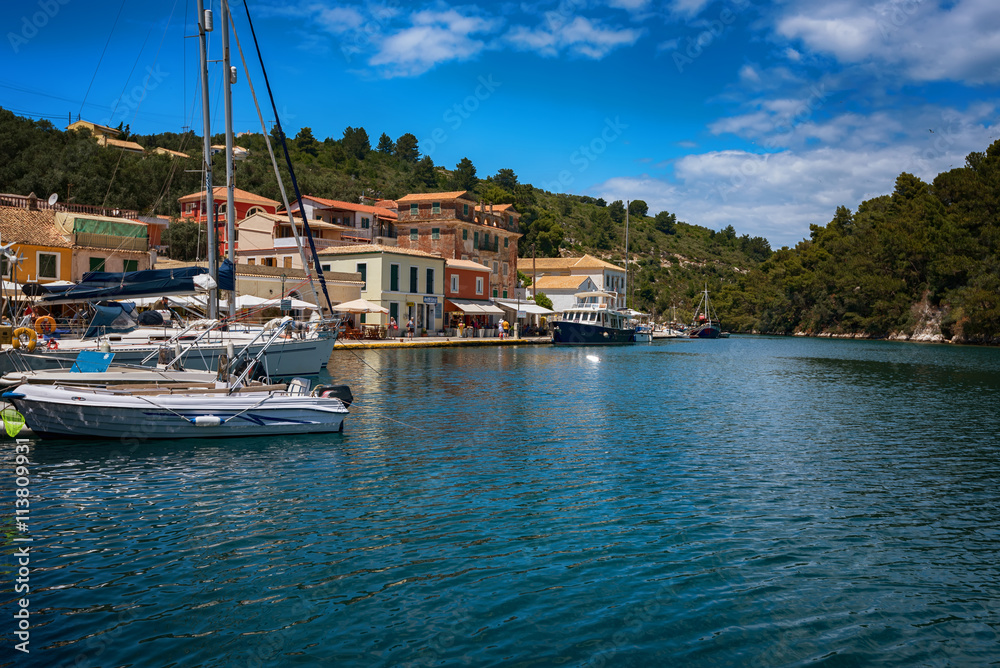 Early summer on the Paxos island, Ionian Sea, Greece Early summer on the Paxos island, Ionian Sea, Greece