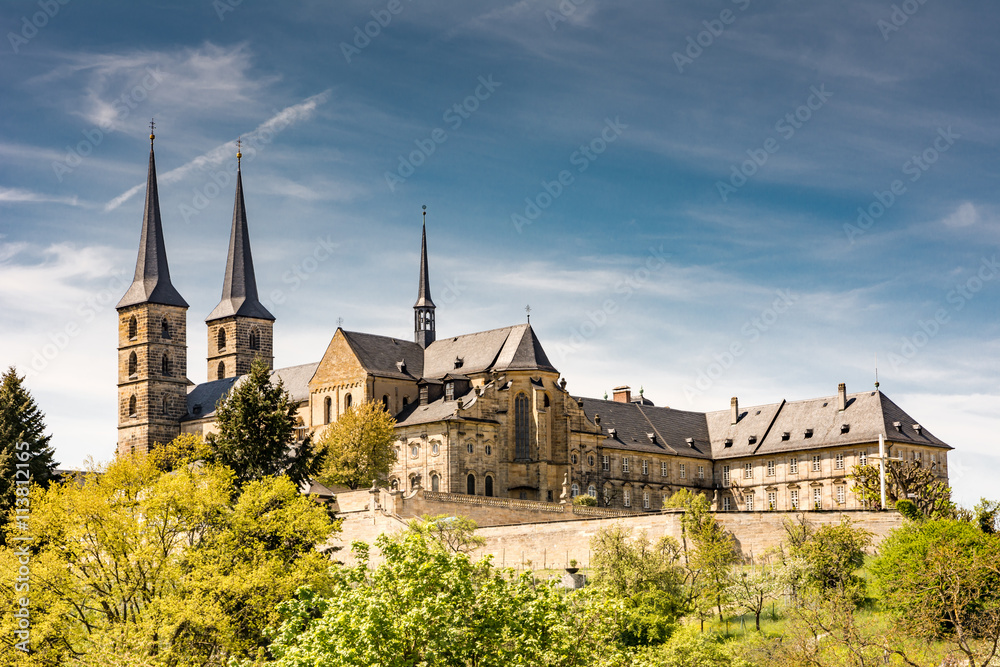 Fototapeta premium Kloster Michelsberg abbey in Bamberg