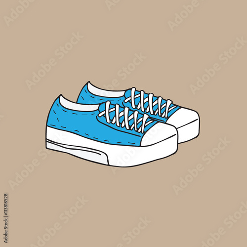 Footwear fashion canvas shoes cartoon