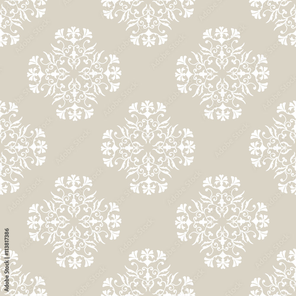 Seamless pattern vintage style. Background, , cover,  fabric