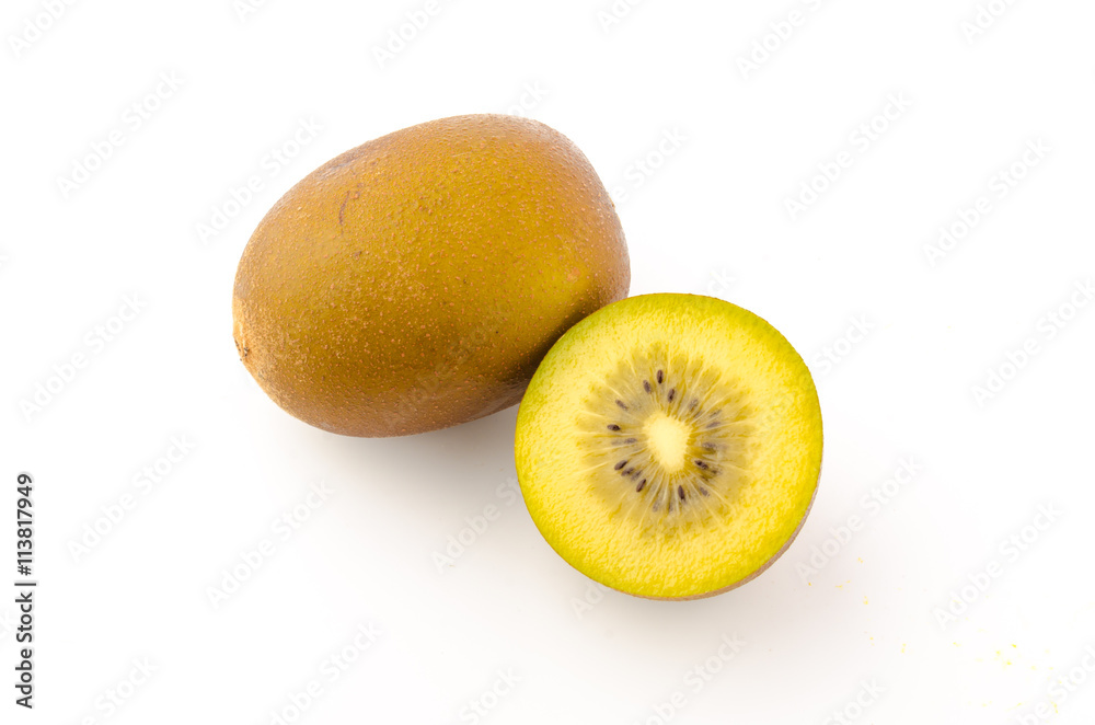 Fototapeta premium yellow kiwi fruit