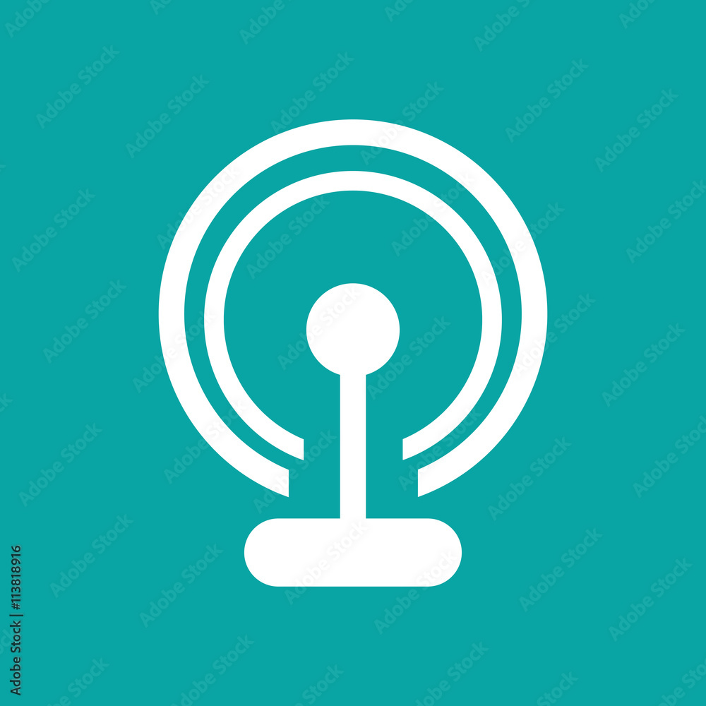 Communication design. Media icon. Flat illustration Communication design. Media icon. Flat illustration