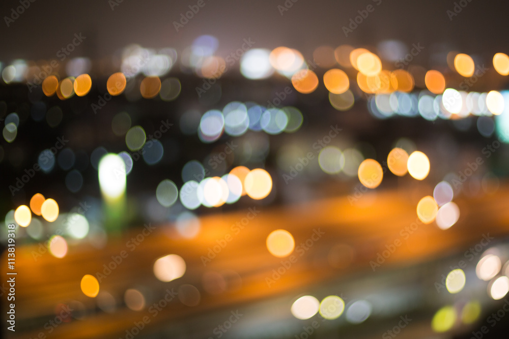 Artistic style - abstract texture bokeh city lights Artistic style - abstract texture bokeh city lights
