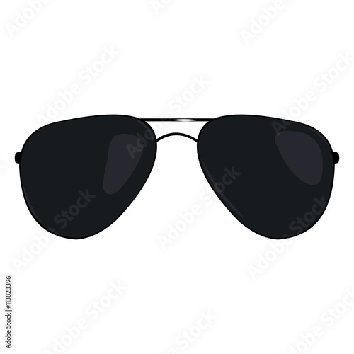 Vector Single Cartoon Sunglasses