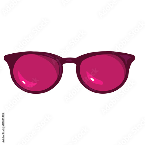 Vector Single Cartoon Sunglasses
