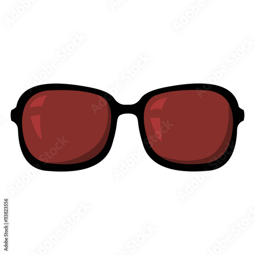 Vector Single Cartoon Sunglasses