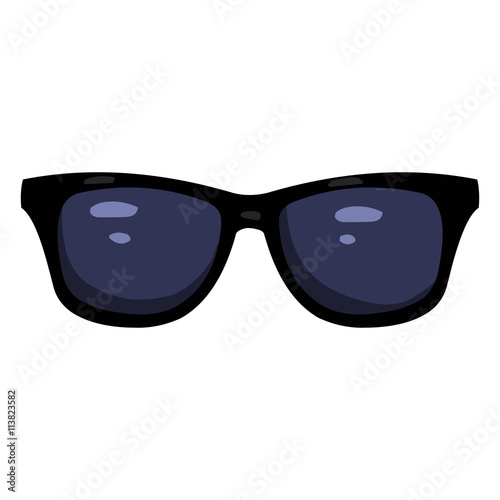 Vector Single Cartoon Sunglasses
