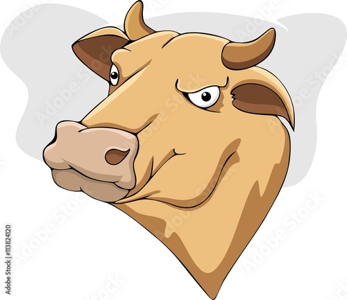 cartoon cow 