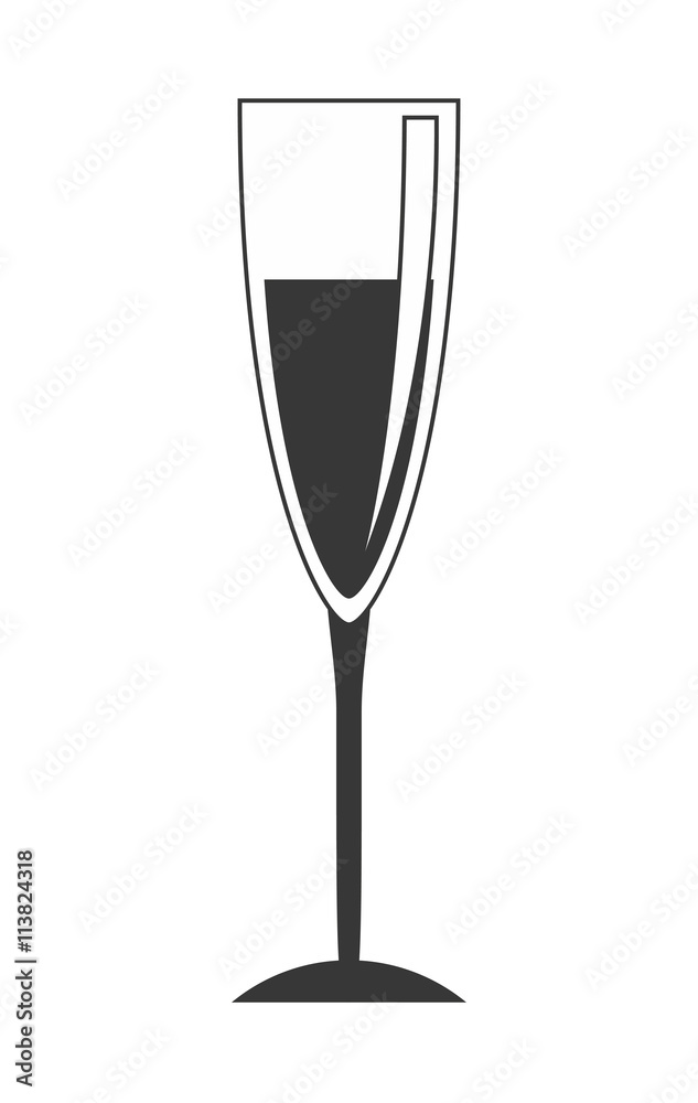 Cocktail icon. Drink design. vector graphic Cocktail icon. Drink design. vector graphic
