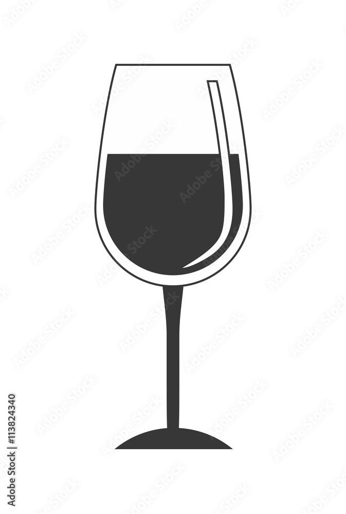 Cocktail icon. Drink design. vector graphic Cocktail icon. Drink design. vector graphic