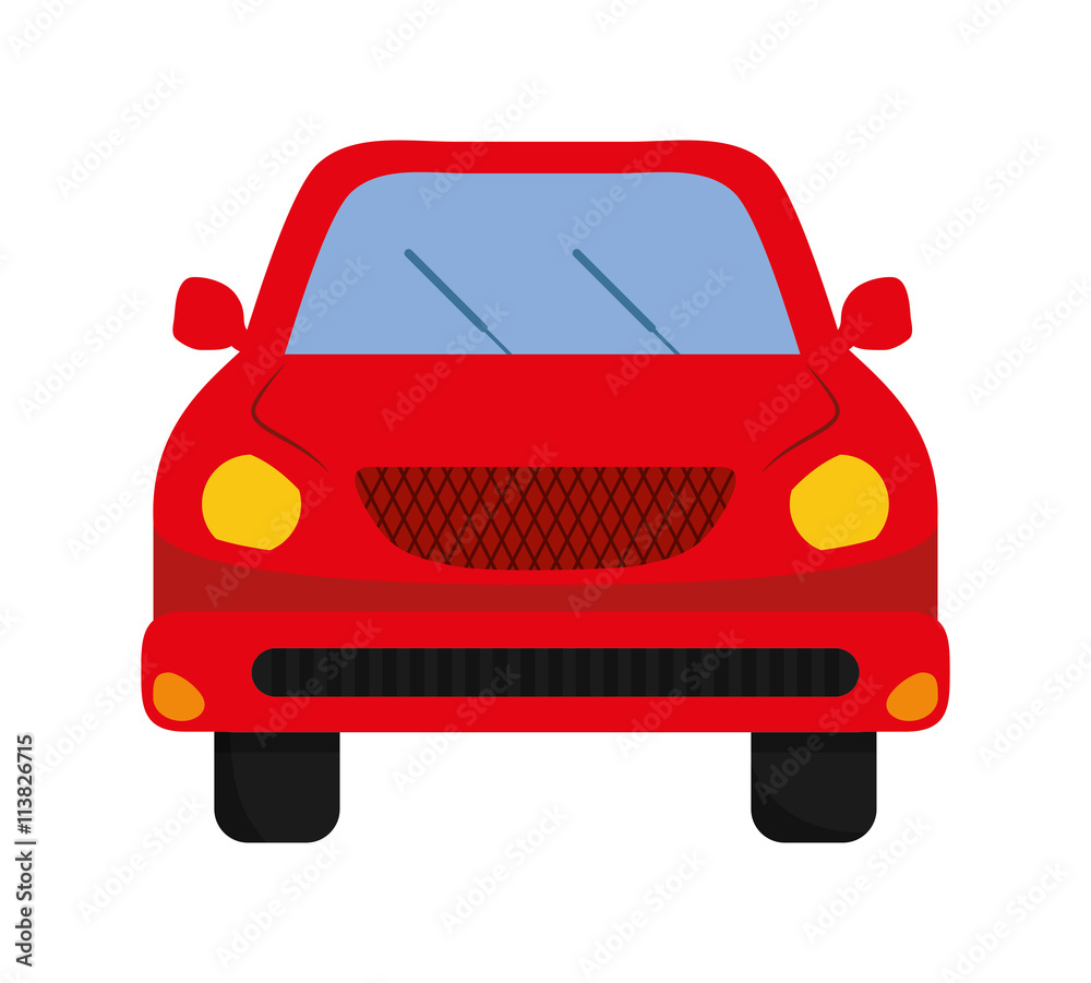 car or automobile icon. Transportation design. vector graphic car or automobile icon. Transportation design. vector graphic