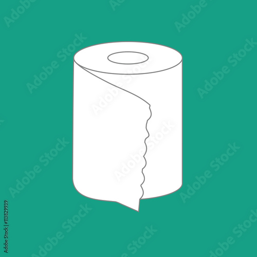 Toilet paper vector