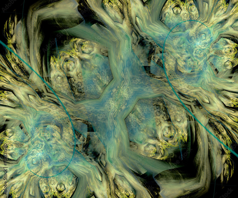 Obraz premium Computer generated fractal artwork