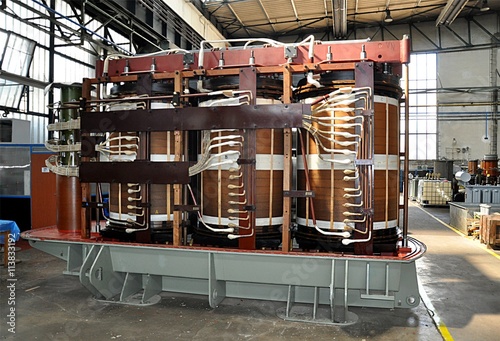 view of the big transformer factory