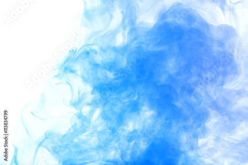 Blue water vapor