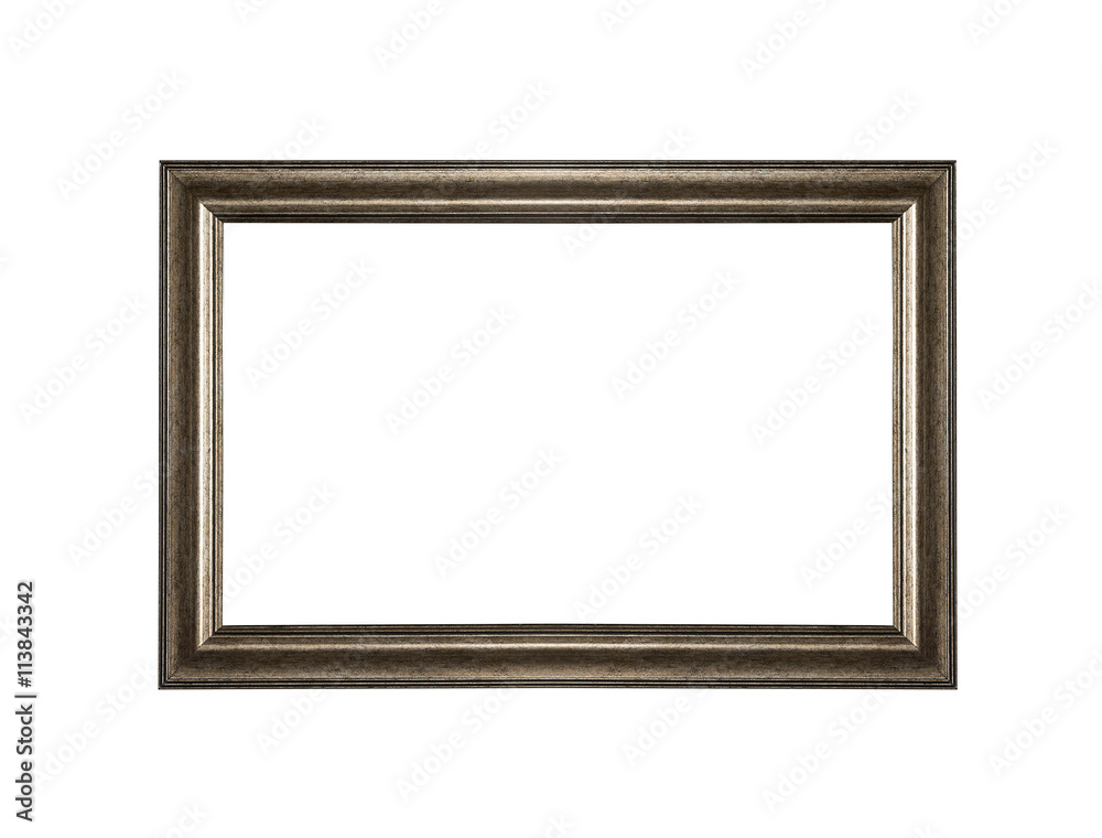 Wooden frame isolated. Wooden frame isolated.