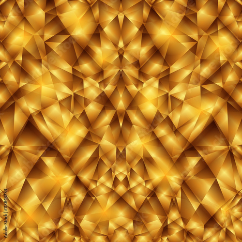 Gold cristal background