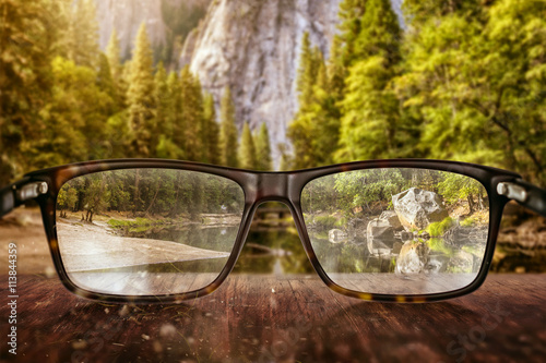 durchblick im leben in der natur