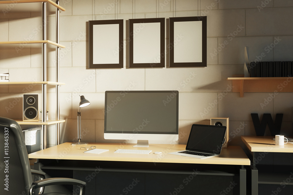 Creative designer desktop Creative designer desktop
