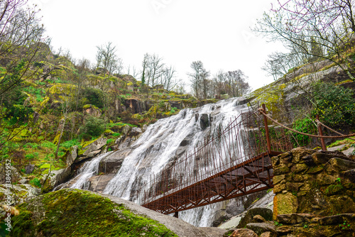 Fototapeta Naklejka Na Ścianę i Meble -  Caozo Waterfall in Caceres, Extremadura in Spain.
