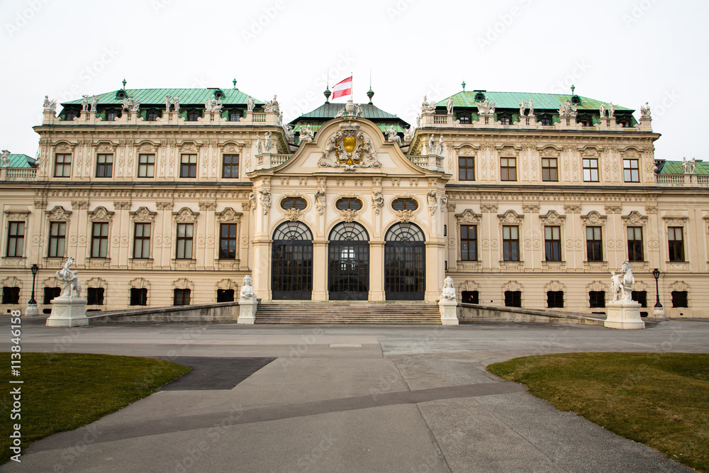 Belvedere palace Vienna