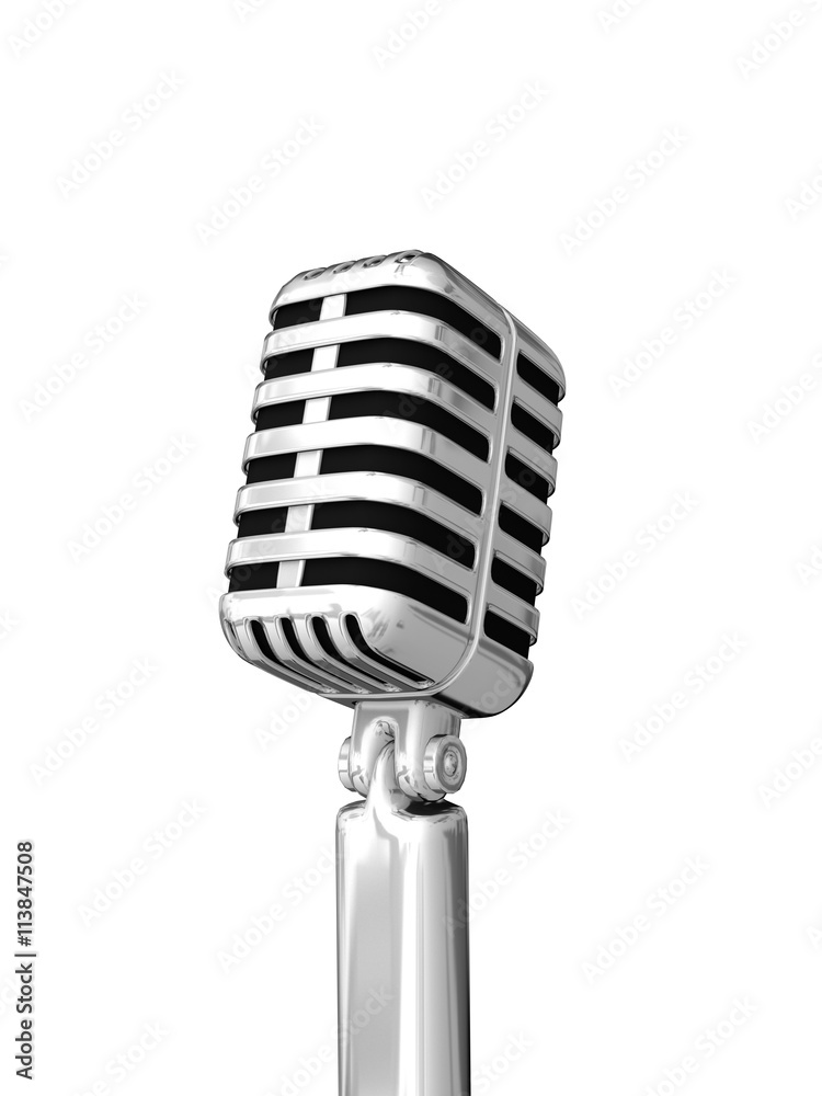 Fototapeta premium Antique Microphone