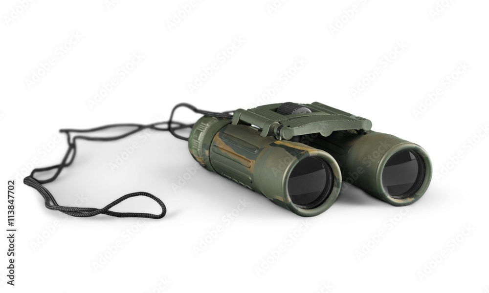 Binoculars.